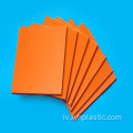 Oranža izolācijas papīra laminēta fenola plāksne